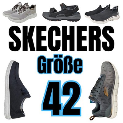 Skechers 42  Sneaker Turnschuhe Laufschuhe Skecher Herren Schuhe Herrenschuhe 