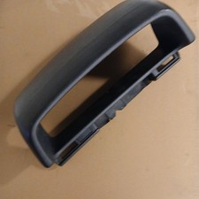 1988-89 Honda Civic Crx Si Oem Black Instrument Gauge Cluster Cover Bezel Ef8 1988-89 Honda Civic Crx Si Oem Black Instrument Gauge Cluster Cover Bezel Ef8