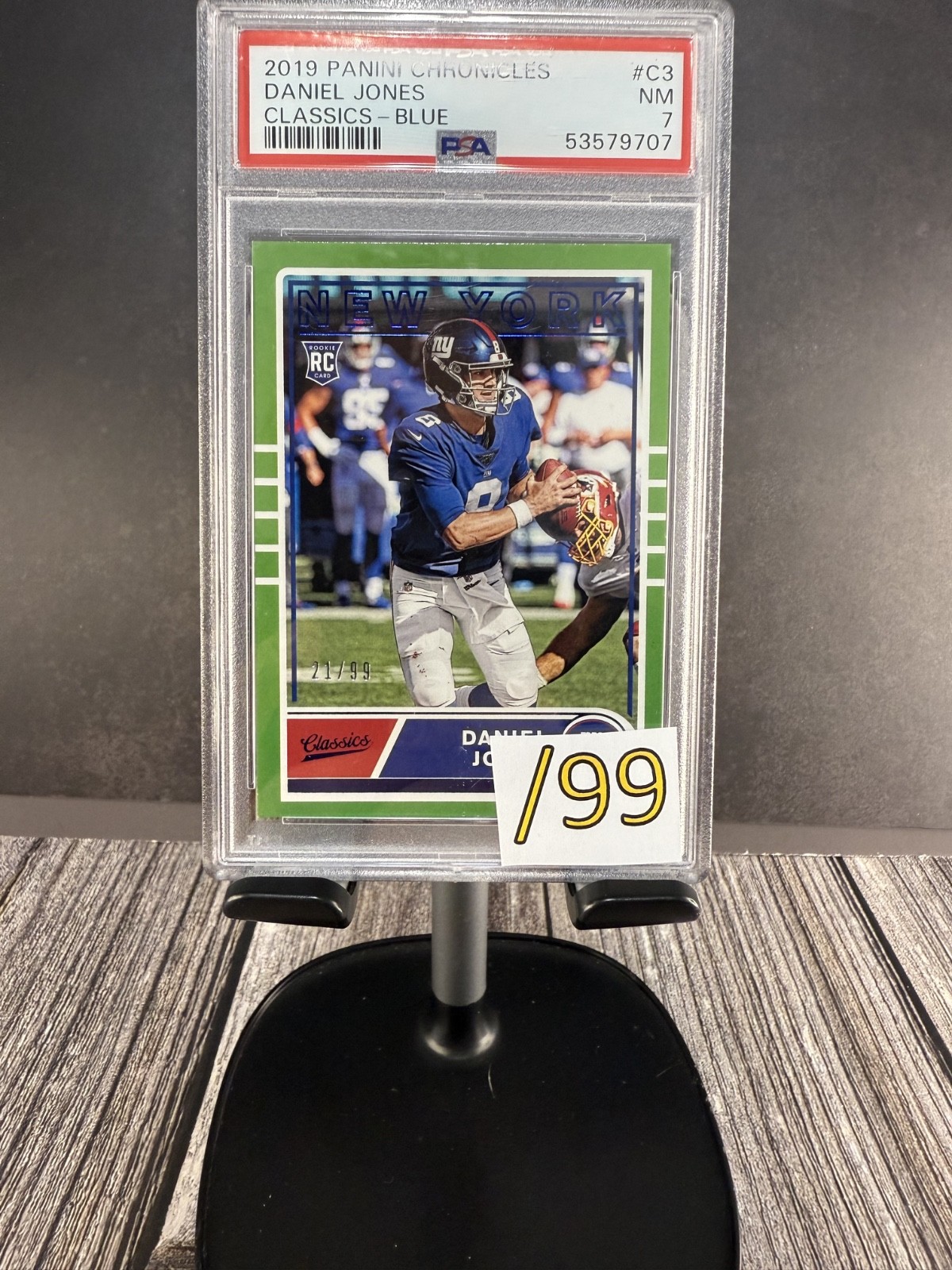 Daniel Jones Panini Chronicles Classics #C3 Blue