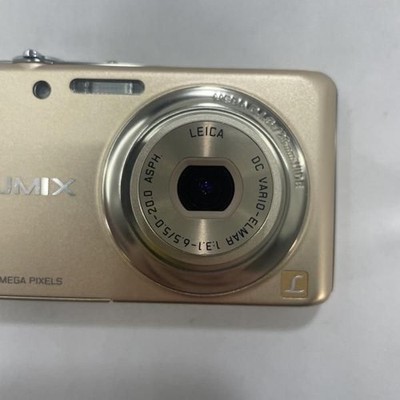 Panasonic LUMIX DMC-FH7 Compact Digital Camera Shine Gold 16MP