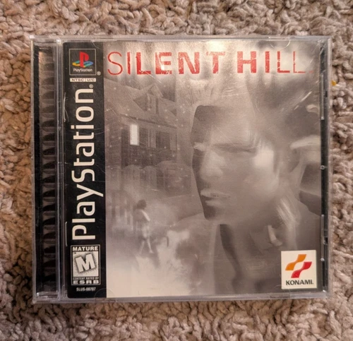 Silent Hill PS1 PlayStation 1 Black Label CIB Complete W/ Reg Card Tested 1999!