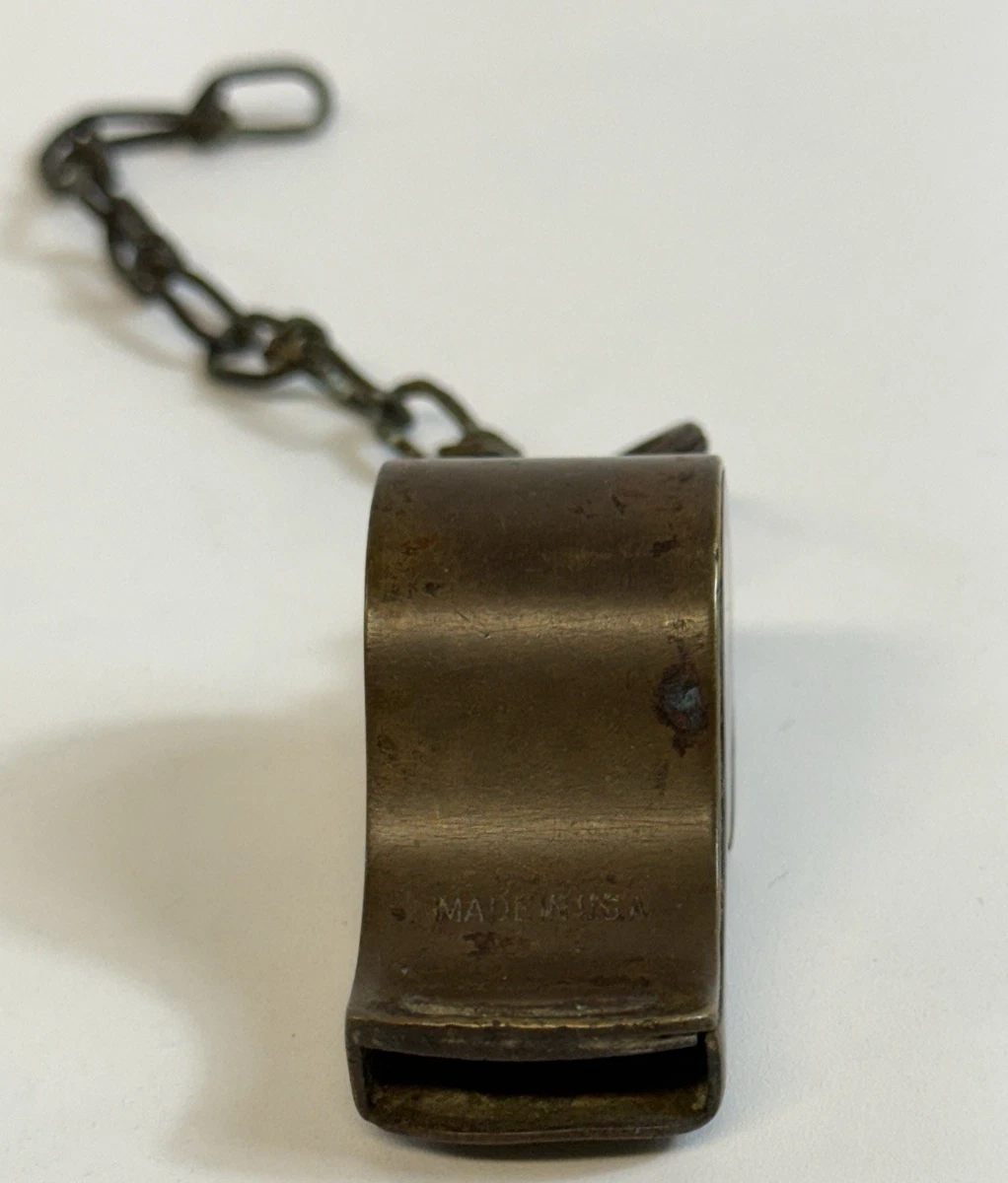 実物ヴィンテージ US ARMY REGULATION ホイッスル USED Brass Military Whistle In Collectible Police Whistles for sale | eBay