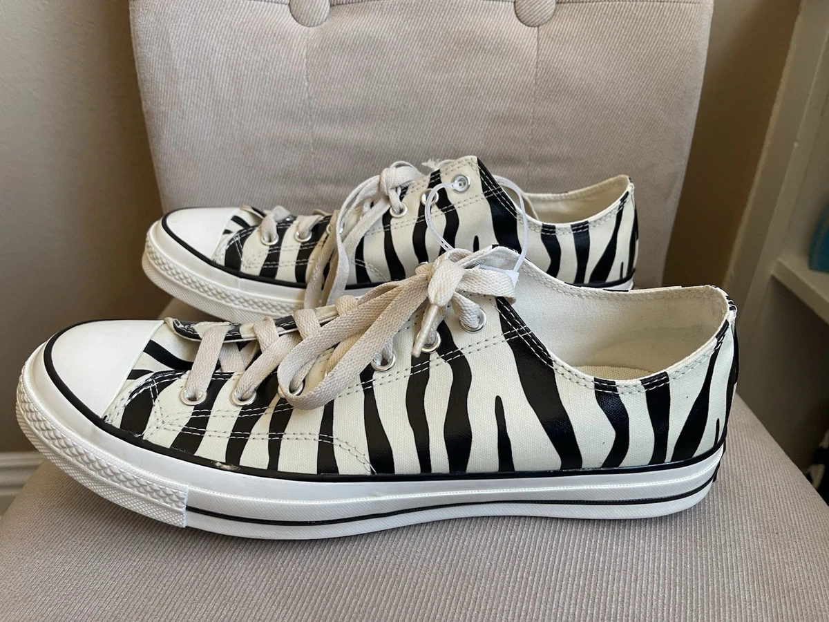 Converse Chuck 70 Low Glow-In-The-Dark Zebra Print for Sale
