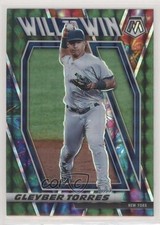 2021 Panini Mosaic Will to Win Green Mosaic Prizm Gleyber Torres #WTW7 uk2
