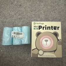 PeriPage A6 Mini A6 Photo Printer Pocket Thermal Printer Wireless Bluetooth