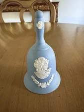 Blue Bell With White Cameo