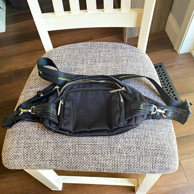 Wayfarer The Bridge Black Waist Pack 0-5L Adjustable Strap Zip Pockets