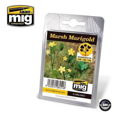 Ammo by MIG Jimenez Marsh Marigold Maßstab 1:48-1:35-1:32 Art 8451 Diorama