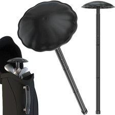 Golf Travel Bag Support Pole - Heavy-Duty Alloy Steel Golf Club Protector wit