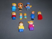 Diverse Figuren Steckfiguren Kunststoff (Mattel , MegaBloks , Fisher Price u.a.