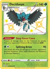 Pokemon Decidueye Holofoil SHFSV SV003/SV122 NM Shiny Holo Rare EN on eBay