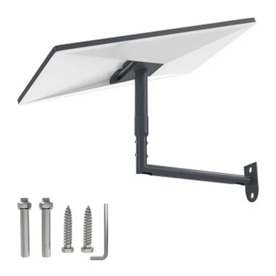 LEHAO-TECH Wandhalterung für Starlink Gen 3 Dachmontage Rostfrei Metall L-Halterung