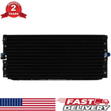 AC A/C Condenser with Bracket for Toyota Corolla 1988-1992 Geo Prizm 1989-1992