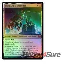 MTG 英語版 フラクチャー・Foil Dark Leo & Shredder Dark Leo & Shredder (TMT-142) - Teenage Mutant Ninja Turtles Foil