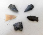 Lot of 5 Arrowheads Spear Points Native American Butler County Ohio A-28 — photo 6