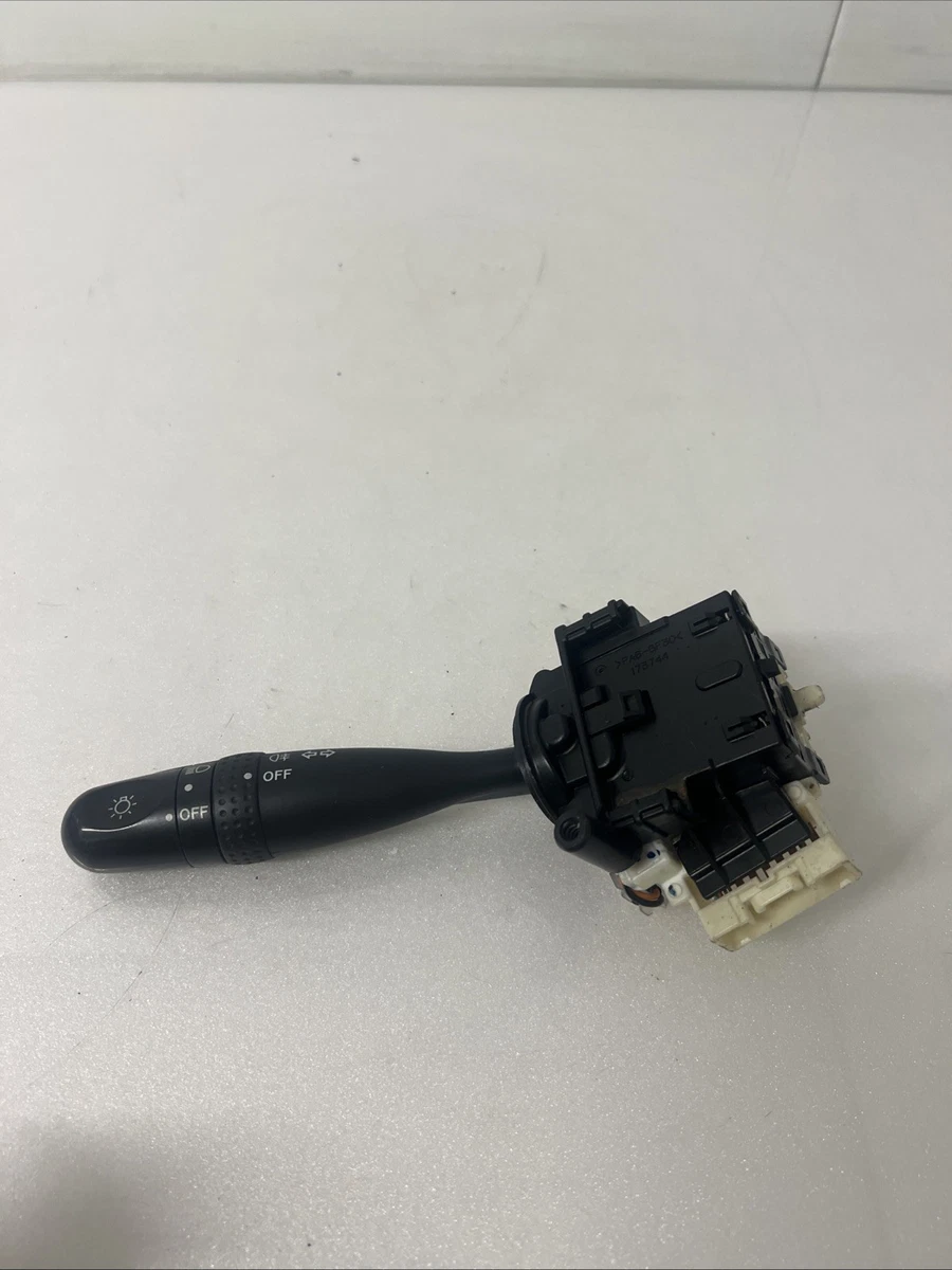 Turn Signal Switch - Black Push Button, Manual Operation, Compatible