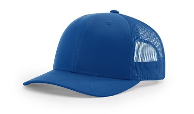 Richardson 112 Adjustable Snapback Trucker Hat OSFM Blank Mesh Back 100+ Colors