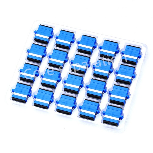 6Pcs SC to SC UPC Duplex Fiber Flange Coupler Fiber Optical Adapter Connector - 第 6/6 張圖片