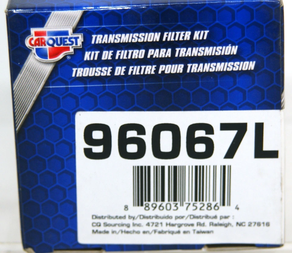 Filtro de transmisión Carquest 96067L Chrysler/Dodge/Hyundai/Kia/Mitsubishi 7020 Foto 3 de 4