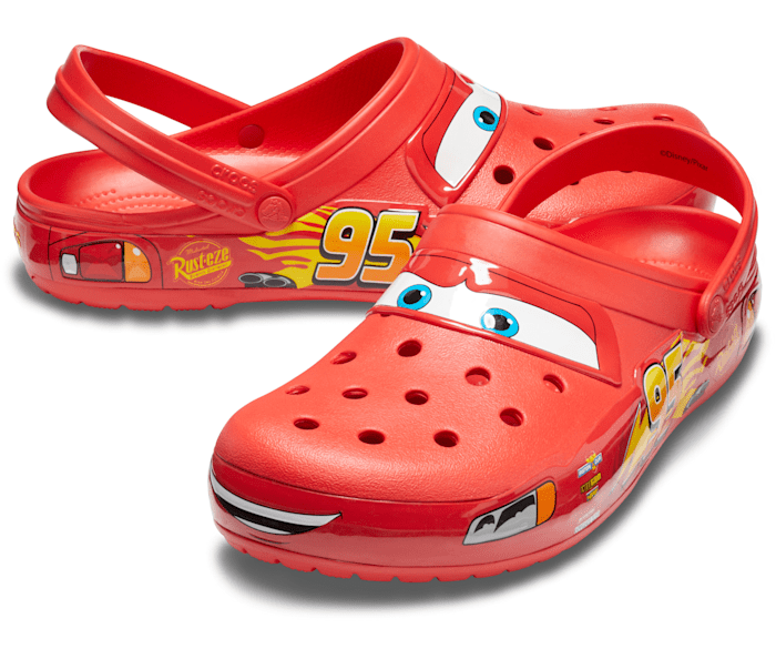 靴 Maqeen crocs 27cm CROCS Lightning McQueen Kids Red Pixar Cars Classic clog Children