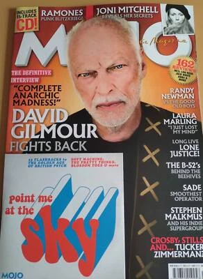 MOJO #372 David Gilmour (MAGAZINE,CD) November 2024 [NEW]