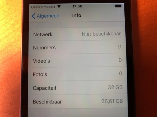Iphone 5S space gray 32Gb - Afbeelding 6 van 8