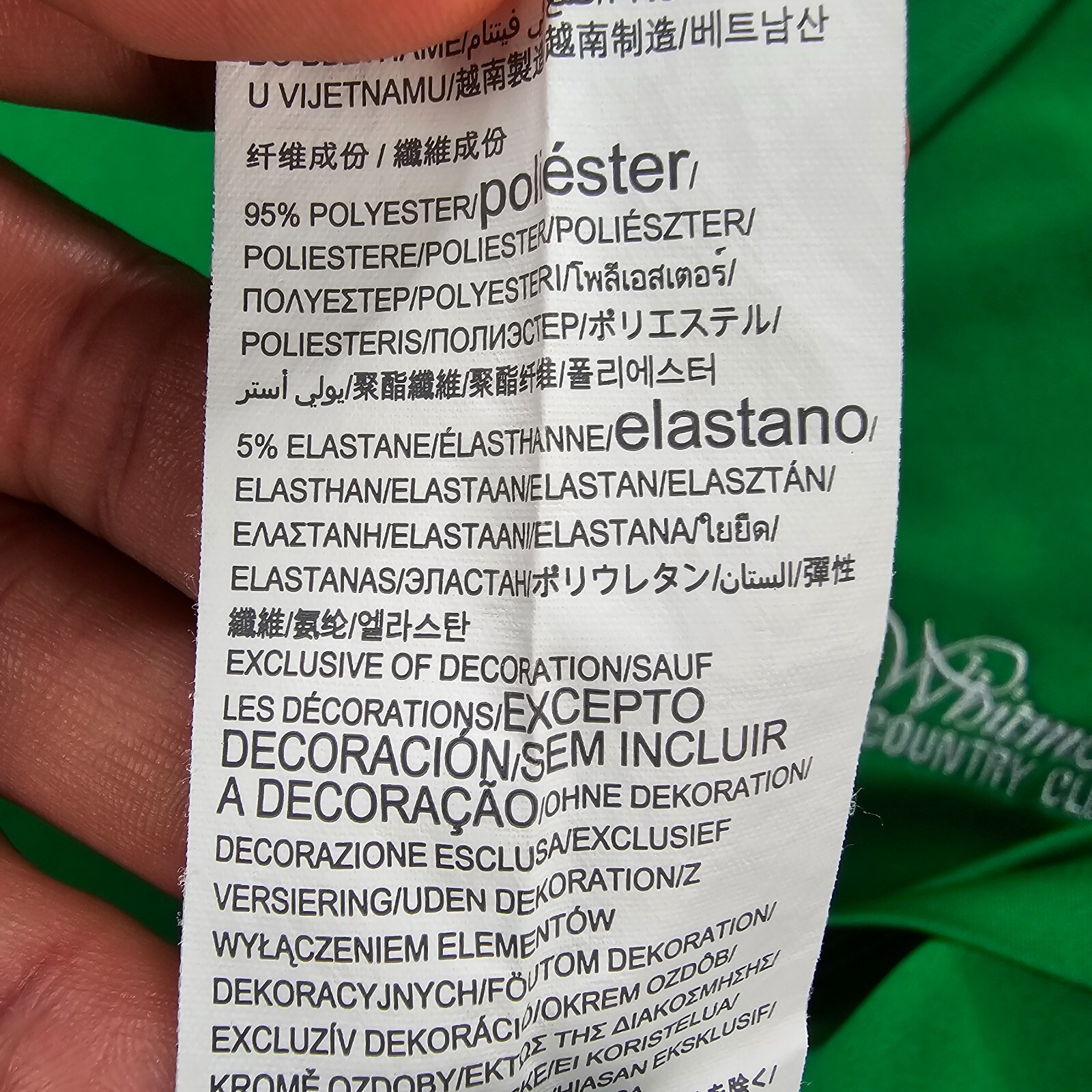 Under Armour Polo Shirt Mens Large Green Whitmoor Country Club Golf Casual thumbnail 9