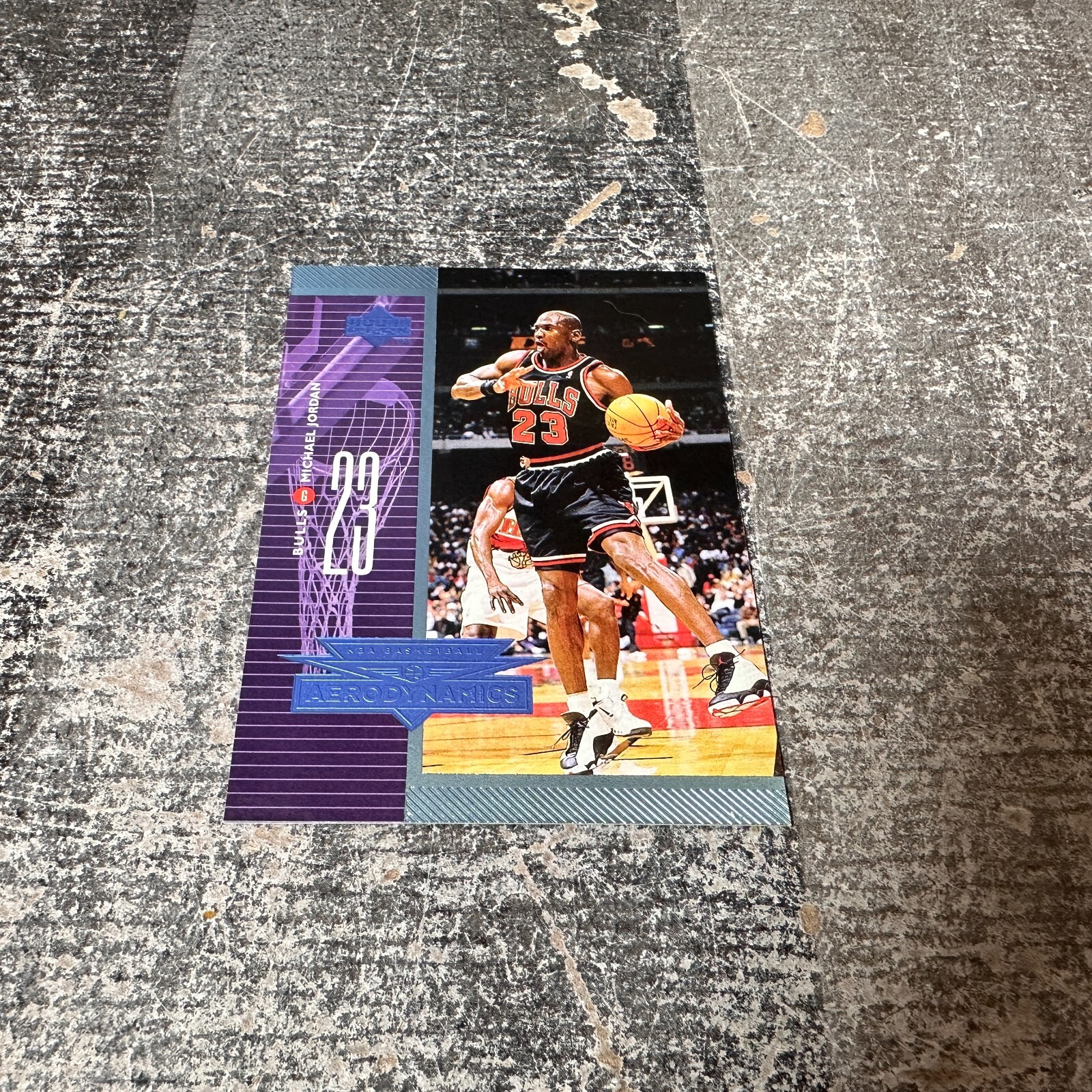Michael Jordan 1998-99 Upper Deck Aerodynamics #A1 Insert