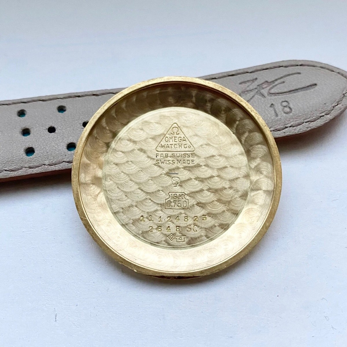 Omega Constellation, Pie Pan wijzerplaat, 18k geelgoud, cal