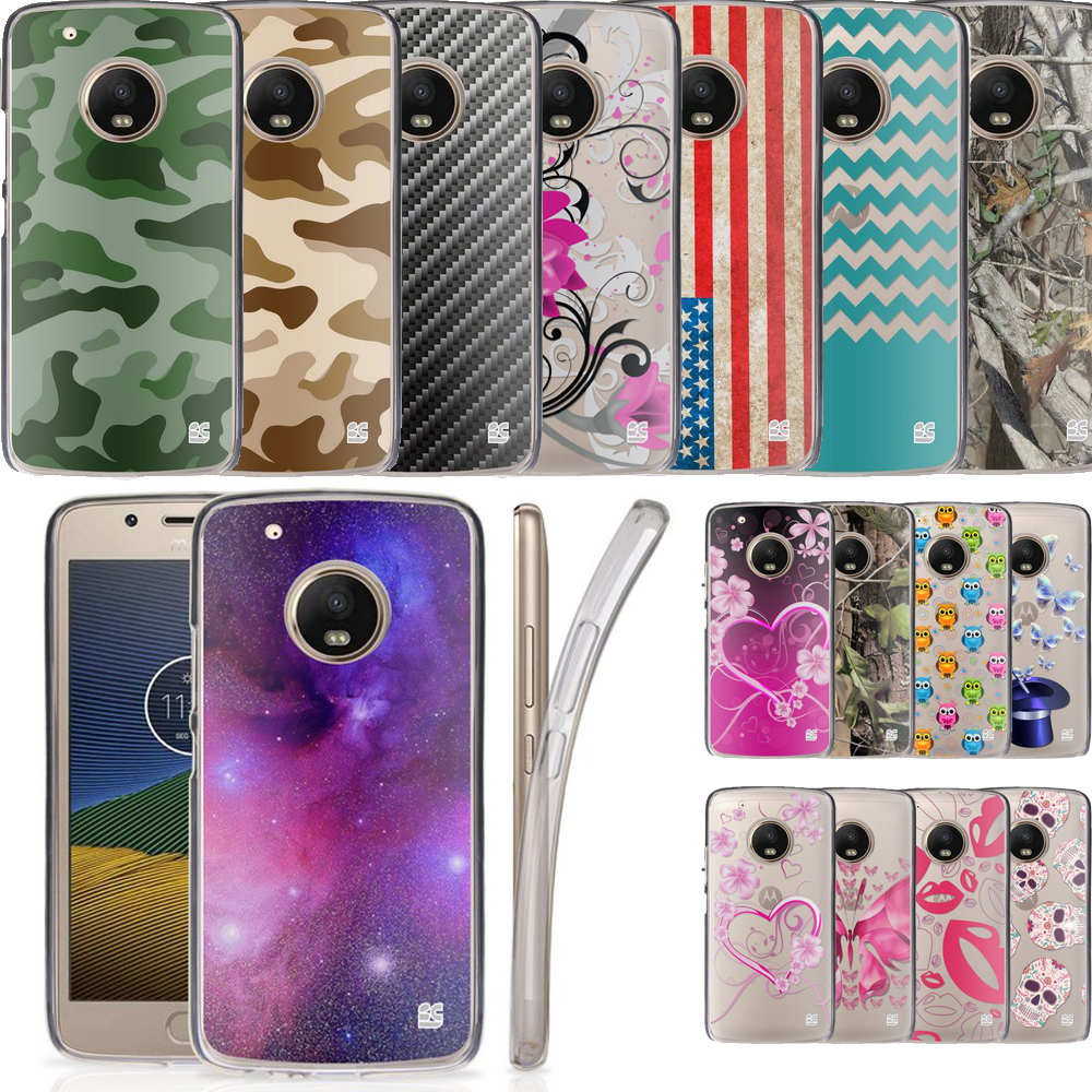 Scratch-proof Soft Gel Skin Case Slim Cover for Moto G5 Plus XT1685