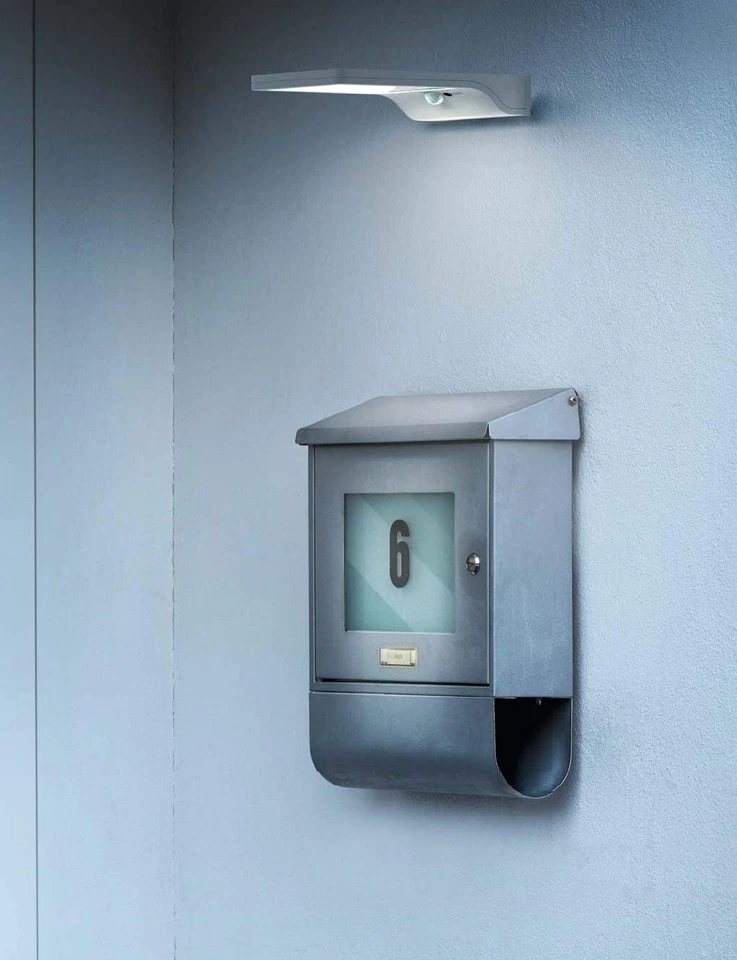 OSRAM LED Doorled Solar Leuchte silber Sensor + Bewegungsmelder EEK:A(Spekt.A-G) - Bild 3 von 4