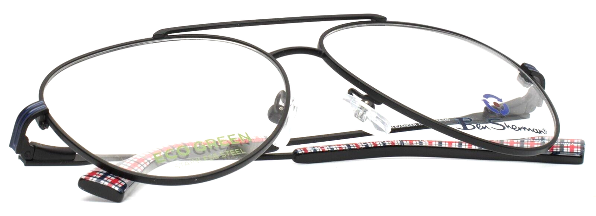 BEN SHERMAN Alexander C01 Black Mens Aviator Full Rim  display picture 3