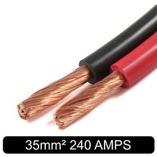 Battery Cable High Flex Starter / Inverter Wire *All Sizes and Lengths Available