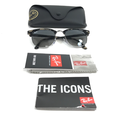 Ray-Ban Sunglasses RB3016 CLUBMASTER 1336/71 Tortoise Silver w