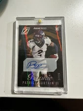 2021 Panini Zenith Patrick Surtain II Rookie Artist Proof Auto #/25. RC DPOY DEN
