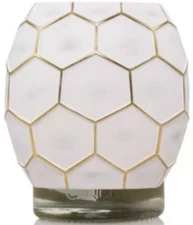 YANKEE CANDLE SCENTPLUG DIFFUSER - MULTI FACETED DISTRESSED SHADE - NEW 