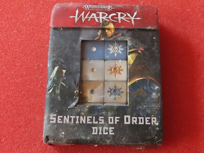 Games Workshop Warhammer Warcry Sentinels of Order Würfel Pack Set Neu OOP