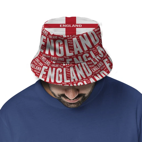 England - Bucket Hat Fashion Sun Cap Outdoor Hat Unisex