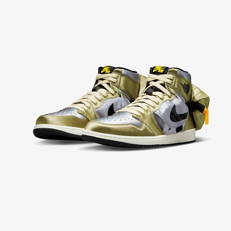 Nike Air Jordan 1 Utility UK8 US9 EU42.5 DO8727 with Free Gold Tote Bag