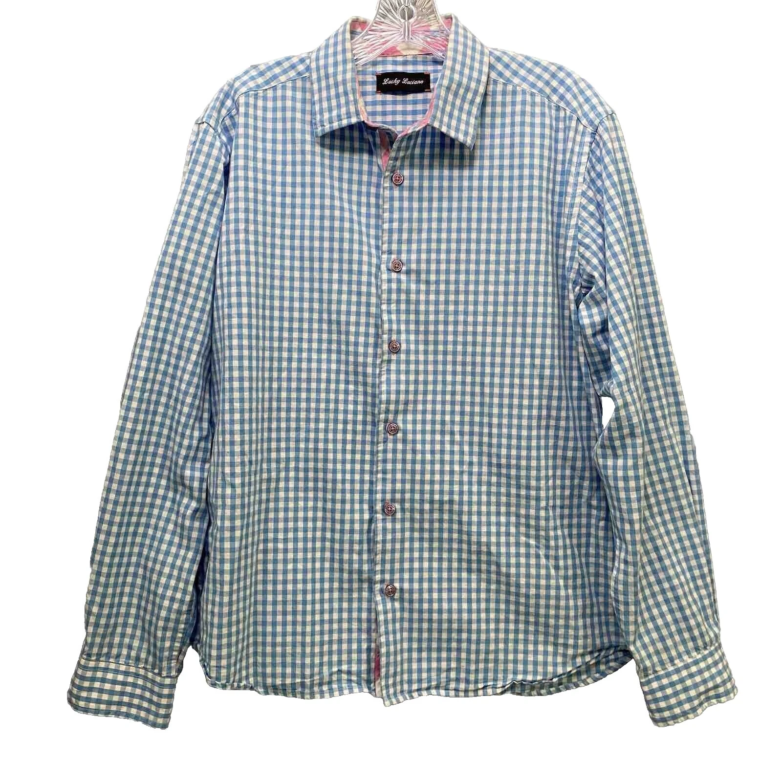 Lucky Brand 100% Algodón Camisas de vestir para hombres