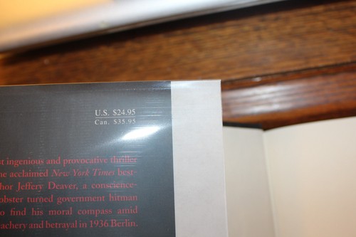 Jeffery Deaver SIGNED The Garden of Beasts TRUE 1st edition, 1st printing 2004 - Picture 4 of 4
