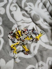 17 Mini Plastic Figures Baseball Old Stock China JA-RU, INC