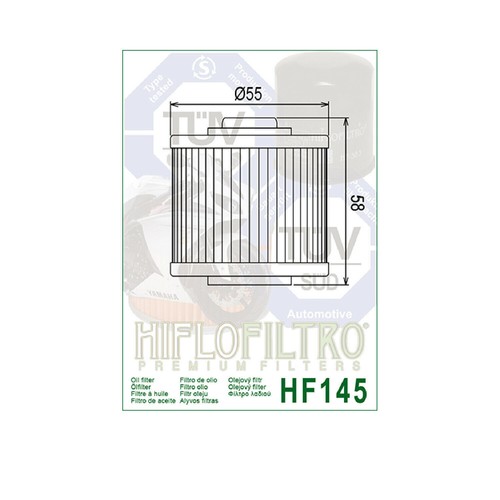 Kit Tagliando Olio Motul 5100 10W50 + Filtro Per MuZ 660 Mastiff 1998>2000 - Foto 5 di 6