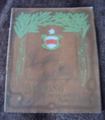 1901 Deering Harvesting Machinery Catalog  36 page SB