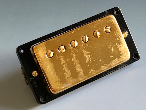 1968 Gibson Gold Patent Sticker Pickups…L@@K - Picture 10 of 10