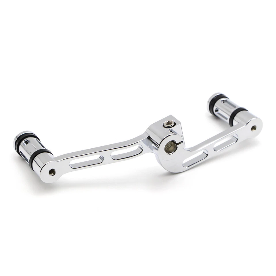For Harley Sportster XL883 1200 Chrome Gear Shift Lever Shifter Peg Heel Toe Kit - Image 4 of 4