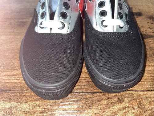 vans metalic flame kids shoes Size 11.5 - Picture 8 of 12