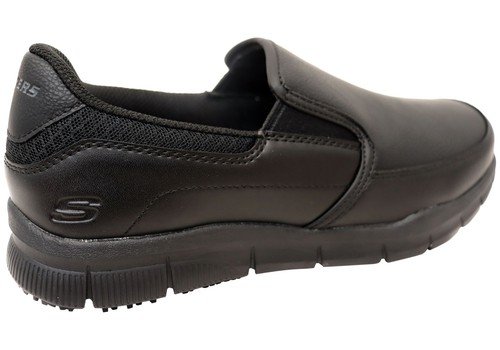 Brand New Skechers Mens Work Relaxed Fit Nampa Groton Slip Resistant Shoes - Picture 3 of 8