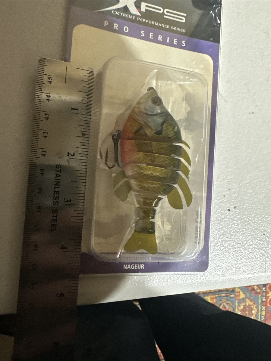 NEW Bass Pro Shops Z-9 Green Perch Swimbait XPS Fishing Lure