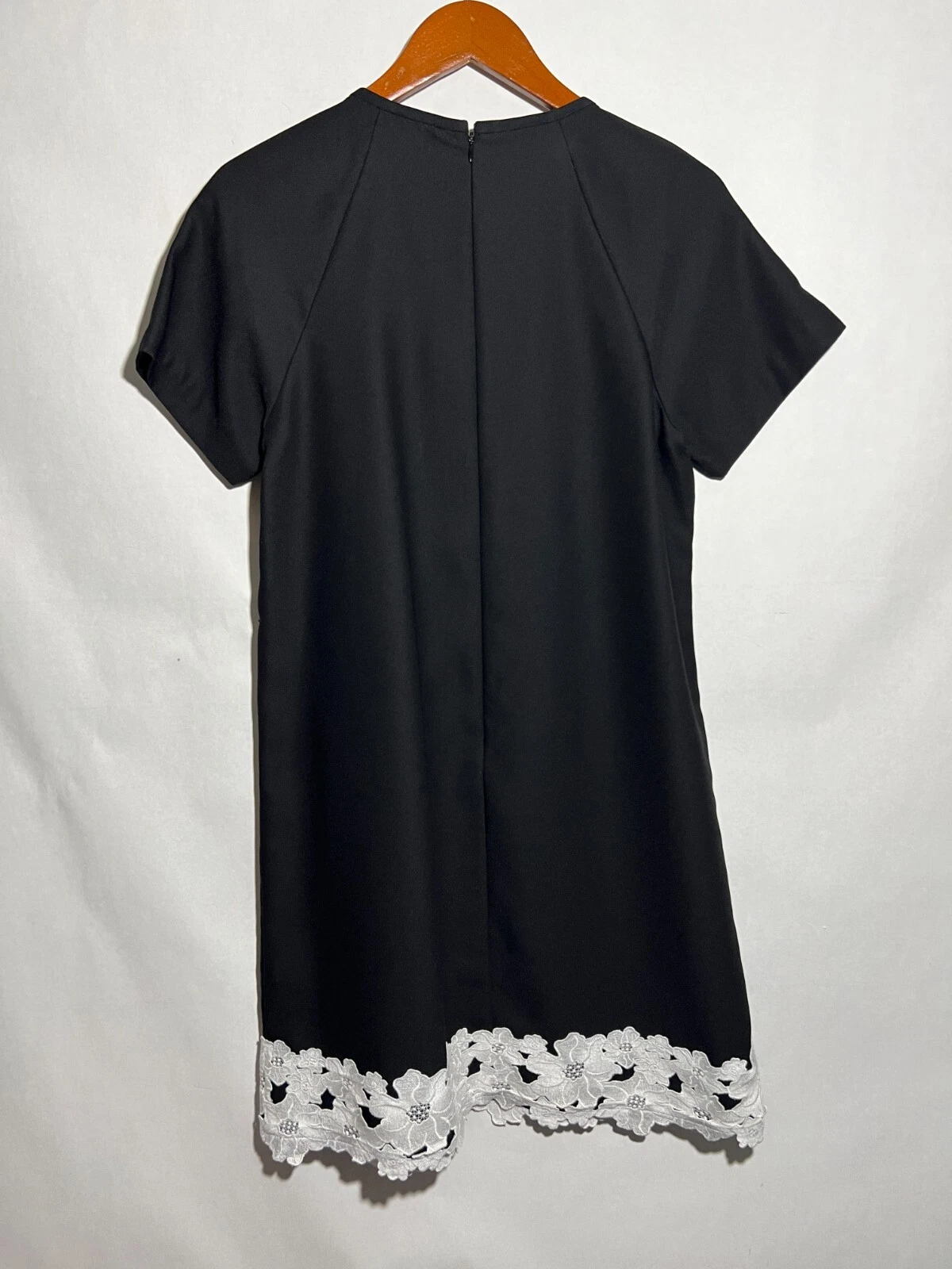 Abito in pizzo Kate Spade raso crepe nero taglia 8